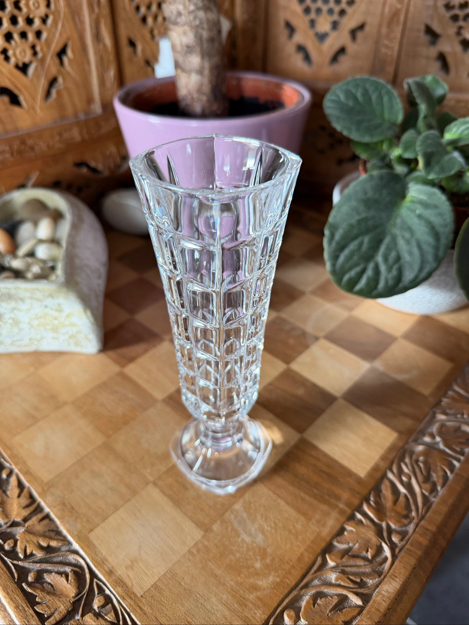 Vaso de vidro perfeito estado – photo 2
